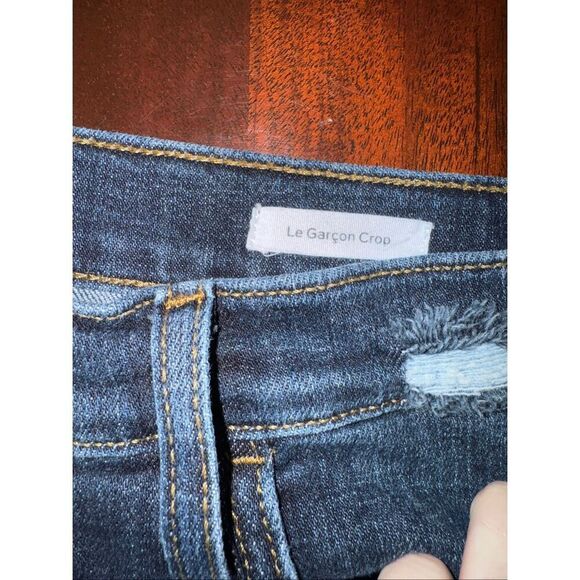 Frame Denim Le Garçon Crop - Picture 4 of 10